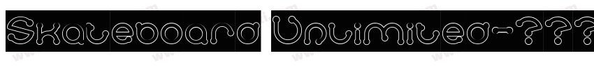 Skateboard Unlimited字体转换